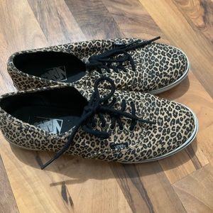 Cheetah Print Vans